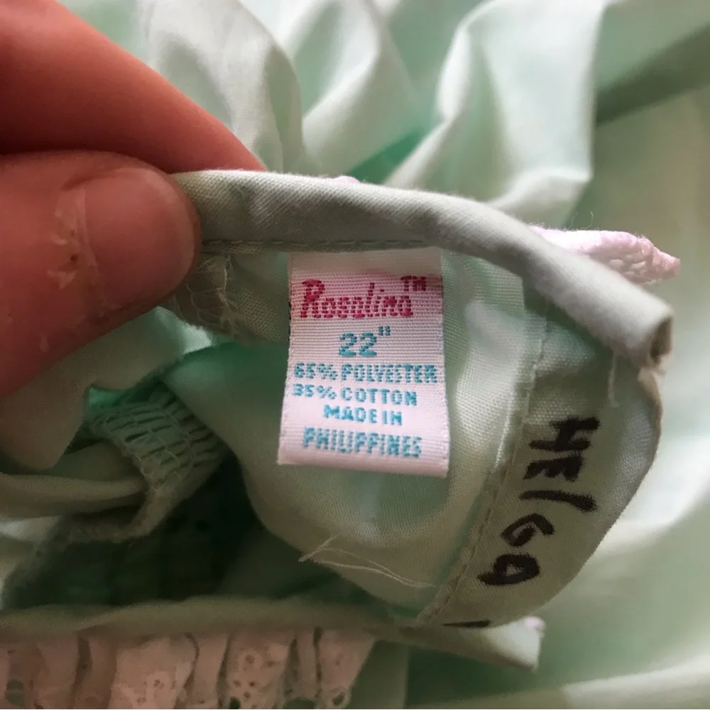 Vintage Rosalina Smocked Dress Size 22” - Picture 8 of 11